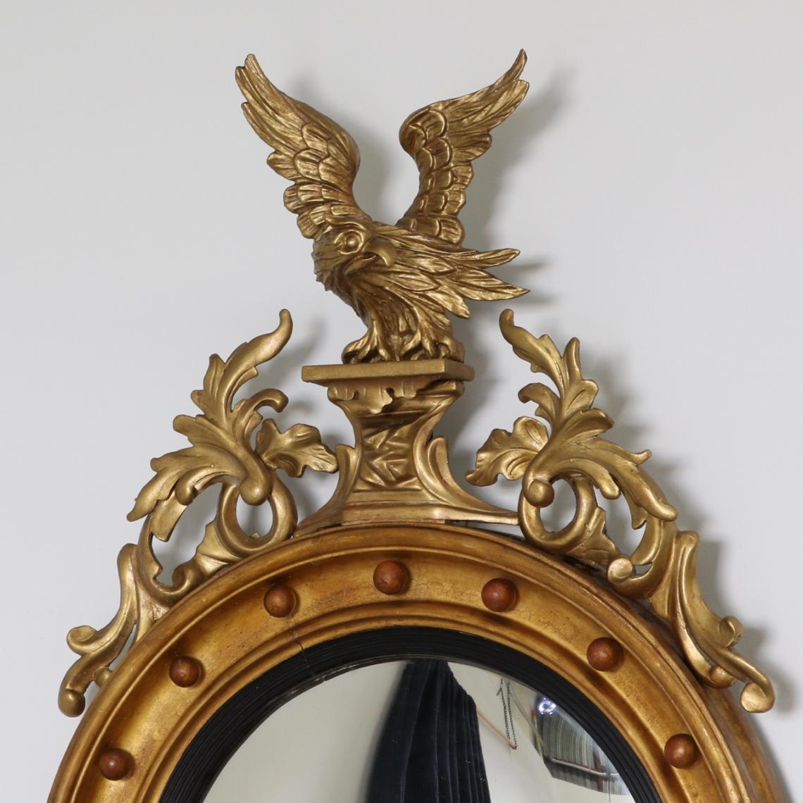 Empire Mirror with Eagle